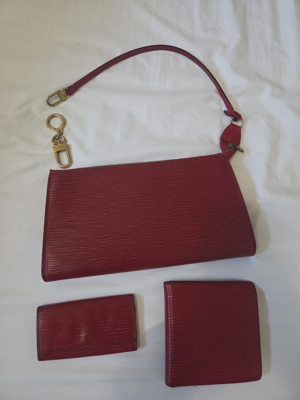 Louis Vuitton Pochette Key Ring Wallet Lot